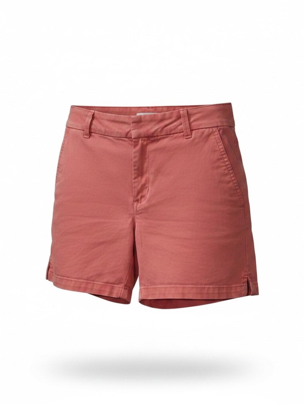 LOFT Pink Chino Shorts Mid-Rise Size 00